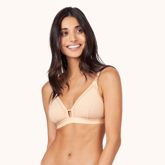 LIVELY The Mesh Trim Maternity/Nursing Bralette - Picture 2 of 13